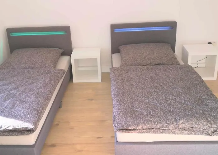 Spacious 6 Flat *balcony & Terrace* Apartman Darmstadt