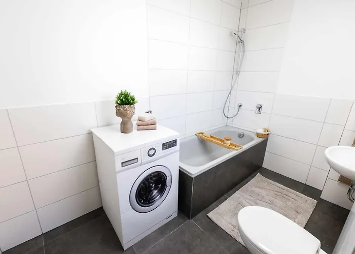 Apartman Spacious 6 Flat *balcony & Terrace* Darmstadt